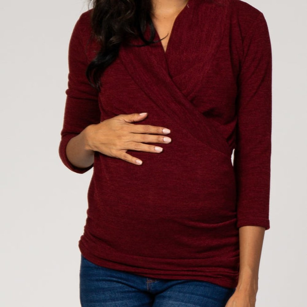 Maternity/Nursing Sweater- Medium